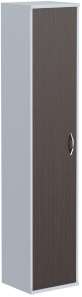 Шкаф колонка с глухой дверью СУ-1.9(L) Венге Магия/Металлик 406*365*1975
