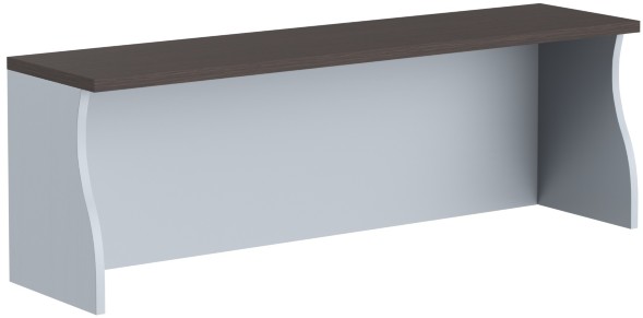 Надставка на стол НС-2 Беларусь Венге Магия/Металлик 1200*300*400 IMAGO