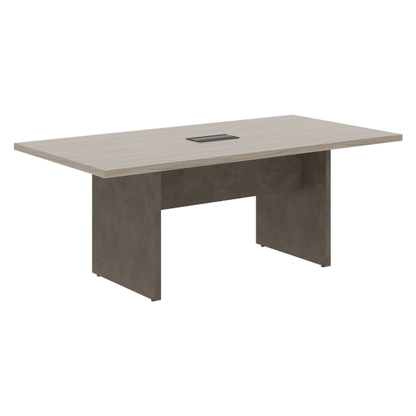 Стол для заседаний СФ-531101 Дрифтвуд/Бетон чикаго темно-серый 2000х1020х760 WOOD&amp;amp;STONE в Ноябрьске 