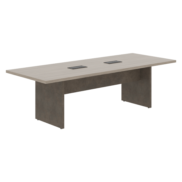 Стол для заседаний СФ-531102 Дрифтвуд /Бетон чикаго темно-серый 2600х1020х760 WOOD&amp;amp;STONE в Ноябрьске 