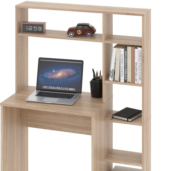 Стол компьютерный CD 1010 Дуб Сонома светлый 1000х450х1410 COMP в Ноябрьске 