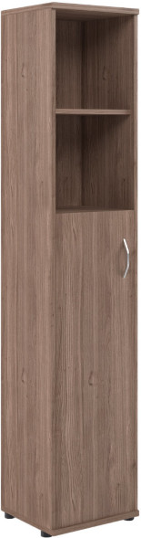 Шкаф колонка с глухой средней дверью СУ-1.6(L) Ясень Шимо 406*365*1975