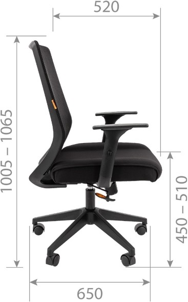 Офисное кресло CHAIRMAN 555 LT