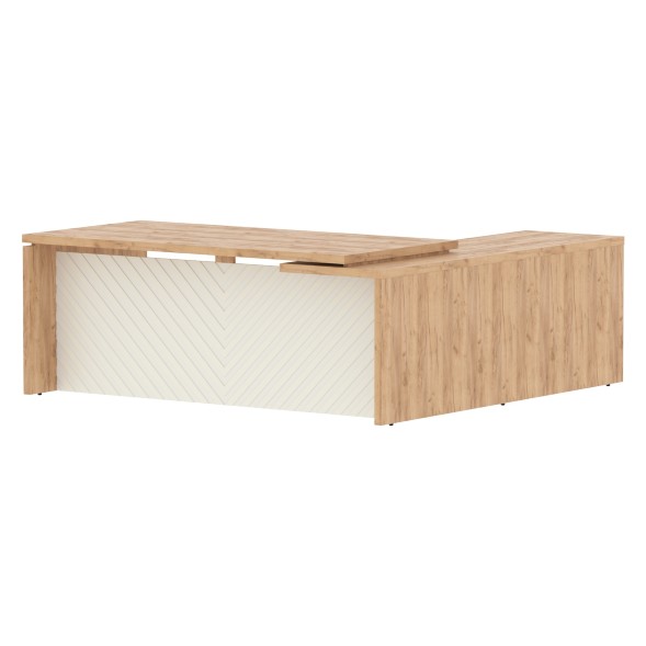 Стол руководителя TLCT 2020(L) 2000х2000х750 TORR LUX в Ноябрьске 