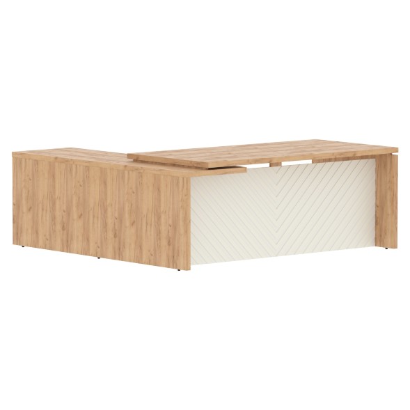 Стол руководителя TLCT 2020(R) 2000х2000х750 TORR LUX в Ноябрьске 