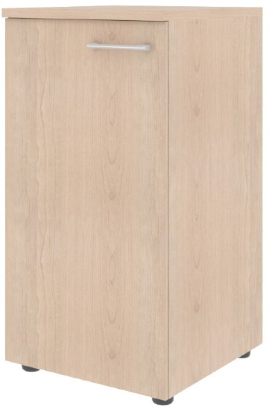 Шкаф колонка с глухой малой дверью (L) и топом XLC 42.1(L) Бук Тиара 432х432х820 XTEN