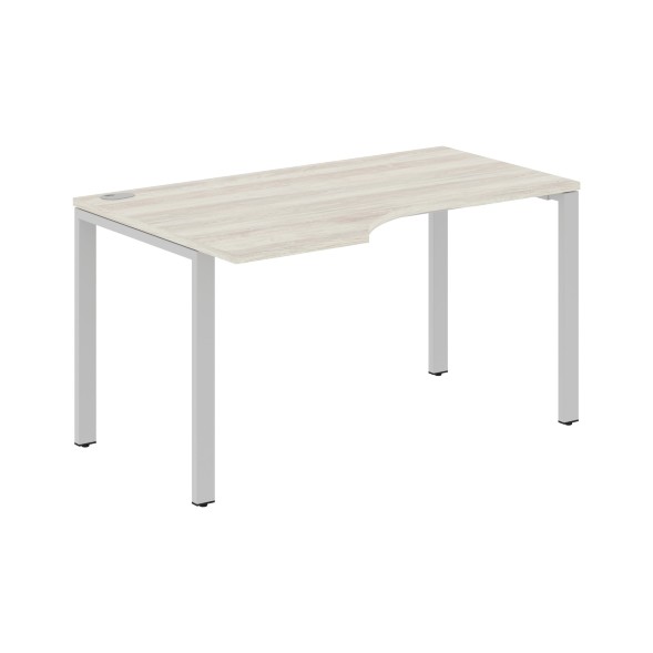 Стол эргономичный XS6CET 149(L) белый/антрацит 1400х900х750 XTEN-S60 в Ноябрьске 