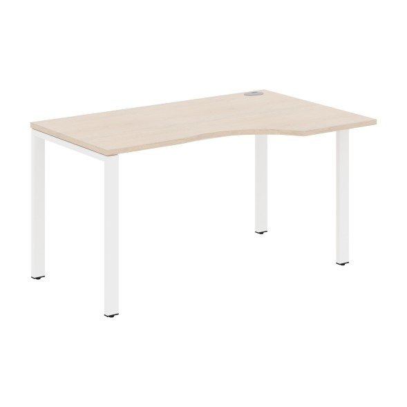 Стол эргономичный XS6CET 149(R) белый/антрацит 1400х900х750 XTEN-S60 в Ноябрьске 