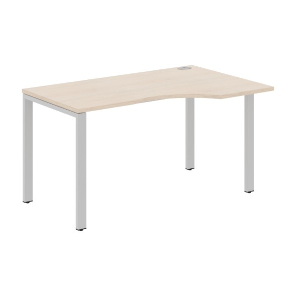 Стол эргономичный XS6CET 149(R) белый/антрацит 1400х900х750 XTEN-S60 в Ноябрьске 