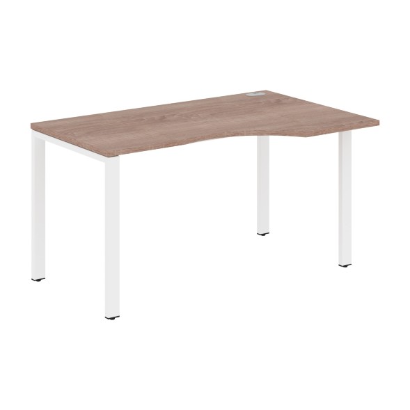 Стол эргономичный XS6CET 149(R) белый/антрацит 1400х900х750 XTEN-S60 в Ноябрьске 