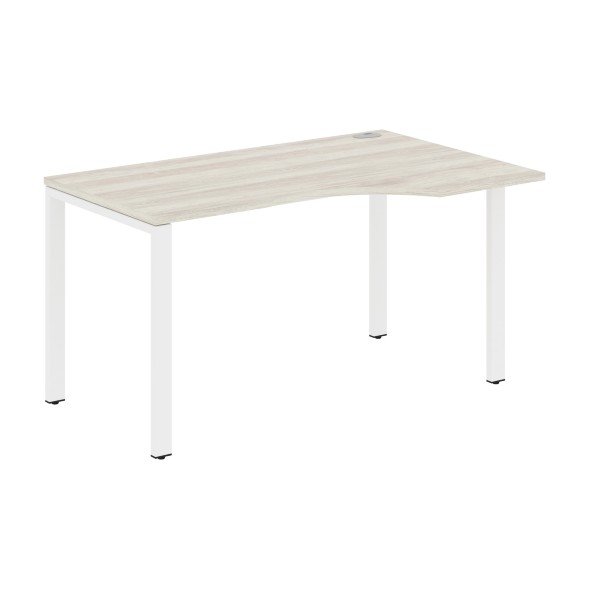 Стол эргономичный XS6CET 149(R) белый/антрацит 1400х900х750 XTEN-S60 в Ноябрьске 