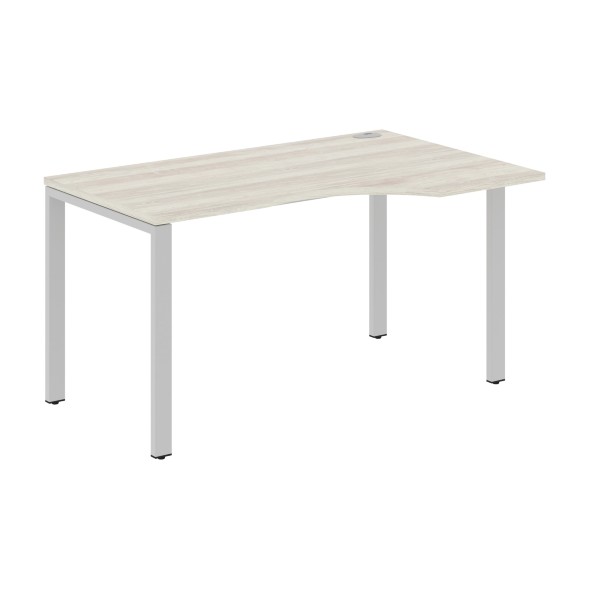 Стол эргономичный XS6CET 149(R) белый/антрацит 1400х900х750 XTEN-S60 в Ноябрьске 