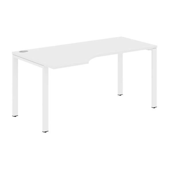 Стол эргономичный XS6CET 169(L) белый/антрацит 1600х900х750 XTEN-S60 в Ноябрьске 