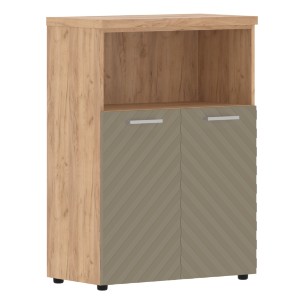 Шкаф с глухими малыми дверьми и топом TLMC 85.3 856х450х1203 TORR LUX