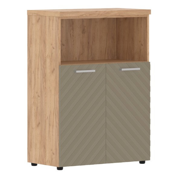 Шкаф с глухими малыми дверьми и топом TLMC 85.3 856х450х1203 TORR LUX в Ноябрьске 