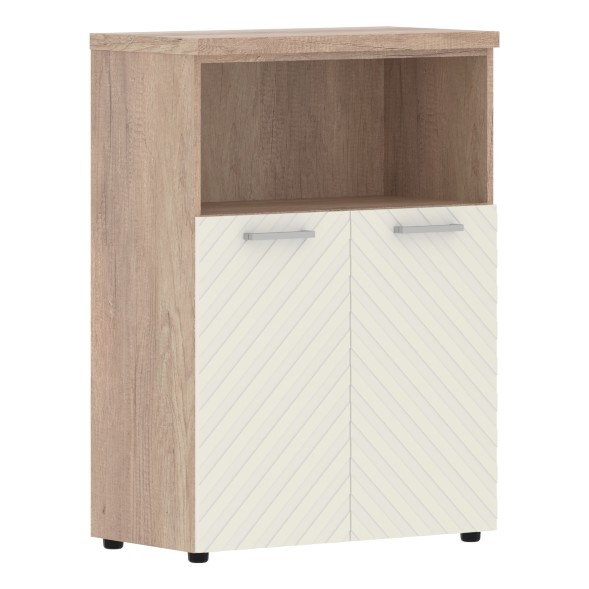 Шкаф с глухими малыми дверьми и топом TLMC 85.3 856х450х1203 TORR LUX в Ноябрьске 