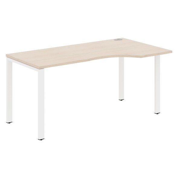 Стол эргономичный XS6CET 169(R) белый/антрацит 1600х900х750 XTEN-S60 в Ноябрьске 