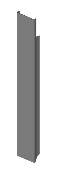 Комплект внешних картеров декоративных для опор стола DVB-01(PL) 93х33х672 IMAGO-M в Ноябрьске 