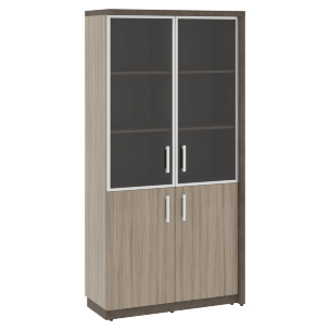 Шкаф СФ-534894 Бетон чикаго тем F187 ST9/Дрифтвуд H3090/Графит/Черный 1035х454,5х2083 WOOD&STONE