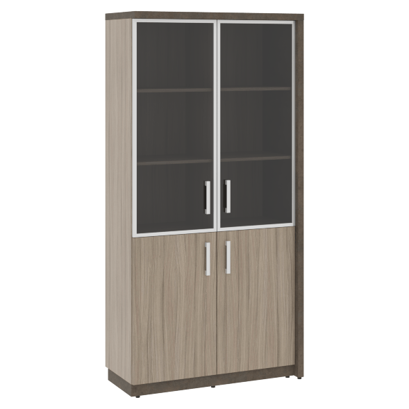 Шкаф СФ-534894 Бетон чикаго тем F187 ST9/Дрифтвуд H3090/Графит/Черный 1035х454,5х2083 WOOD&amp;amp;STONE в Ноябрьске 