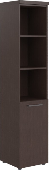 Шкаф колонка (R) с глухой малой дверью и топом THC 42.5(R) венге-магия Z 430х452х1968