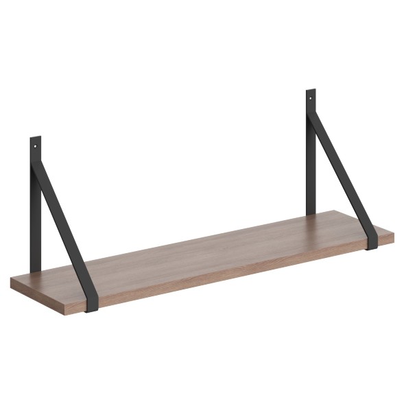 Полка с полкодержателями SH1-GINO 830х210х300 COFFEE в Ноябрьске 