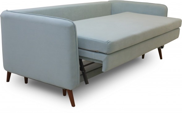 Диван Берне 2300х930х1030 голубой