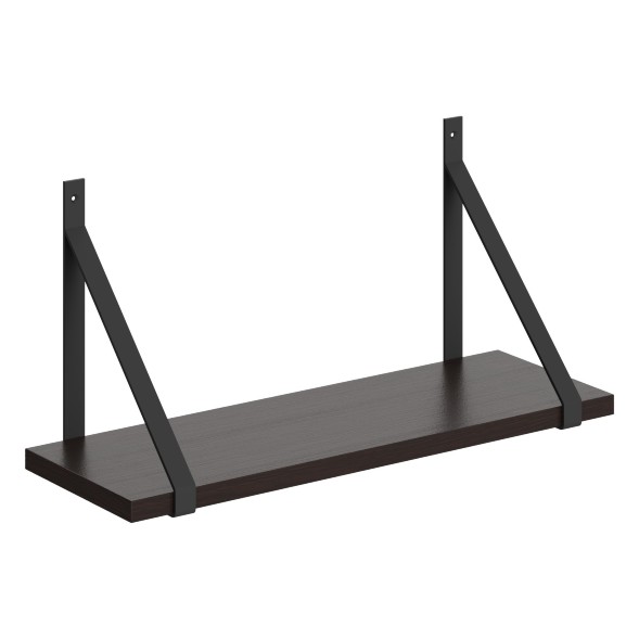 Полка с полкодержателями SH2-GINO 630х210х300 COFFEE в Ноябрьске 