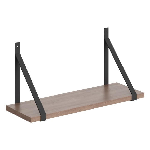 Полка с полкодержателями SH2-GINO 630х210х300 COFFEE в Ноябрьске 