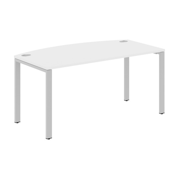 Стол руководителя XS6ET 169 белый/антрацит 1600х867х750 XTEN-S60 в Ноябрьске 