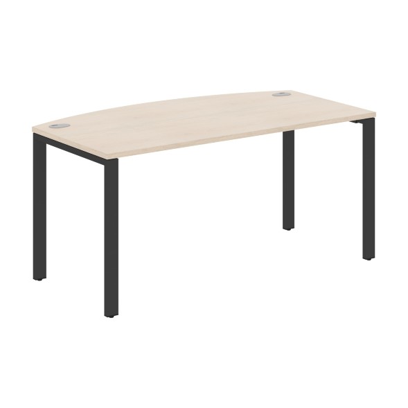 Стол руководителя XS6ET 169 белый/антрацит 1600х867х750 XTEN-S60 в Ноябрьске 