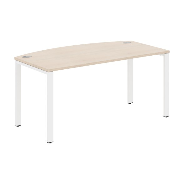 Стол руководителя XS6ET 169 белый/антрацит 1600х867х750 XTEN-S60 в Ноябрьске 