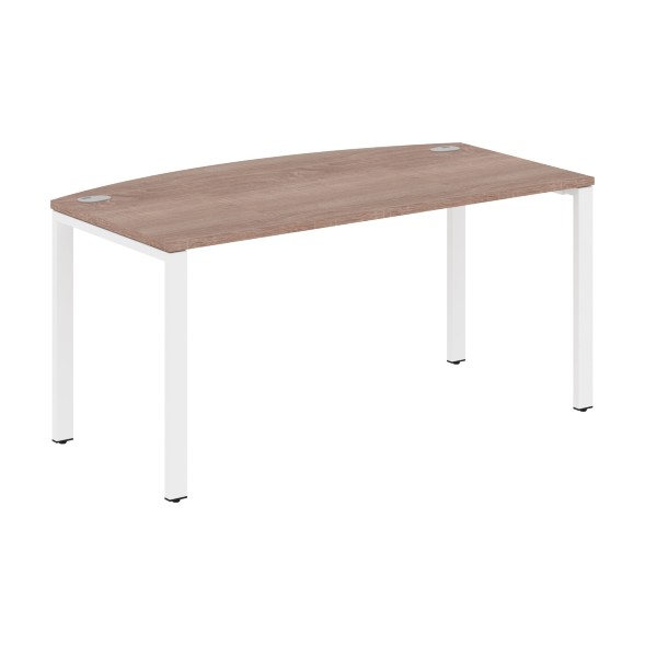 Стол руководителя XS6ET 169 белый/антрацит 1600х867х750 XTEN-S60 в Ноябрьске 