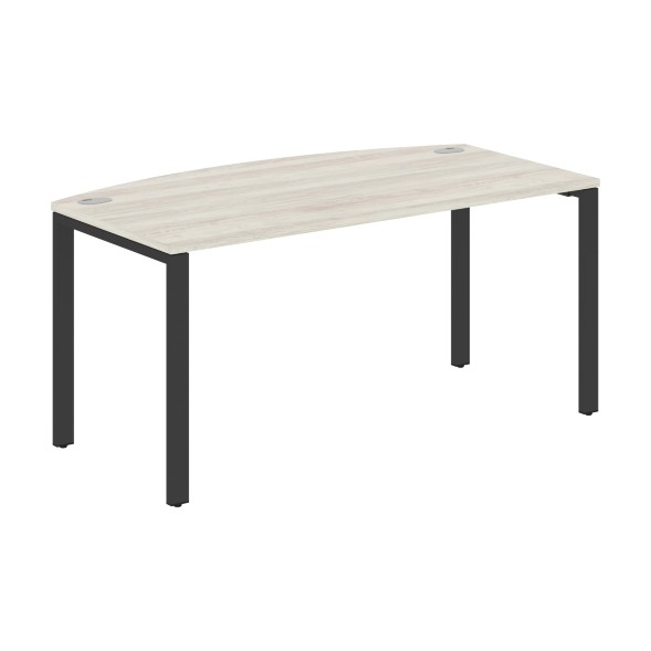 Стол руководителя XS6ET 169 белый/антрацит 1600х867х750 XTEN-S60 в Ноябрьске 