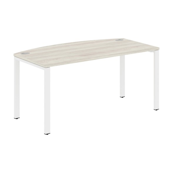 Стол руководителя XS6ET 169 белый/антрацит 1600х867х750 XTEN-S60 в Ноябрьске 