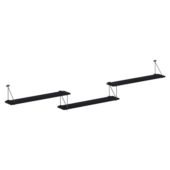 Полка с полкодержателями SH3-ROD/BAR 2380х166х392 COFFEE в Ноябрьске 