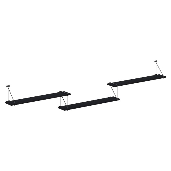 Полка с полкодержателями SH3-ROD/BAR 2380х166х392 COFFEE в Ноябрьске 