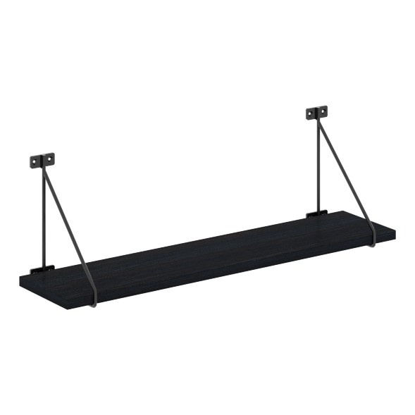 Полка с полкодержателями SH4-BAR 660х166х209 COFFEE в Ноябрьске 