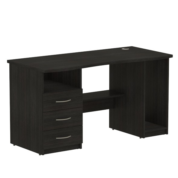 Стол компьютерный CD 1660.A Дуб Сонома светлый 1360х630х750 COMP в Ноябрьске 