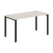 Стол прямой XS6ST 147 белый/антрацит 1400х700х750 XTEN-S60 в Ноябрьске 
