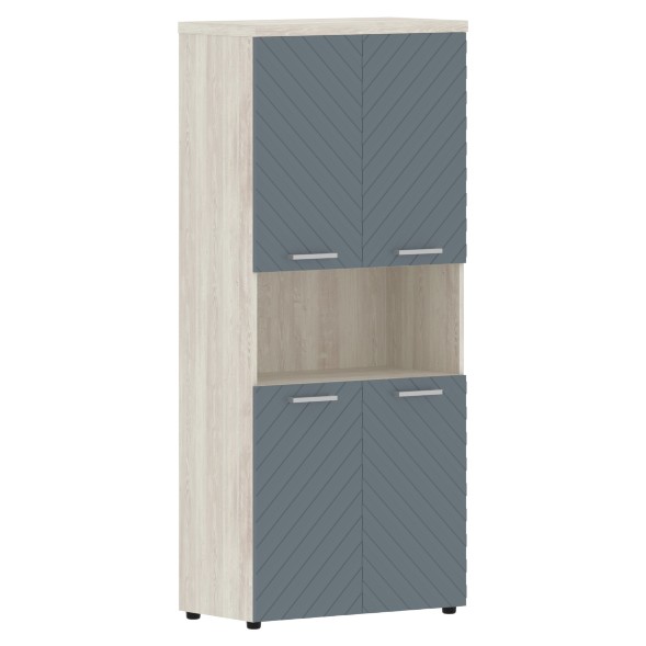 Шкаф с комплектами малых дверей и топом TLHC 85.4 856х450х1968 TORR LUX в Ноябрьске 