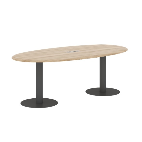 Конференц стол WOST 2211 2200х1100х754 WAVE в Ноябрьске 