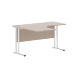 Стол эргономичный СА-3M(L) Клен*/серебро 1400х1200х755 IMAGO-M в Ноябрьске 