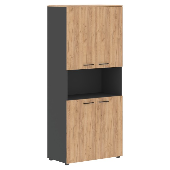 Шкаф с 2-мя комп-ми глухих малых дверей и топом JHC 85.4 856х452х1949 JAY в Ноябрьске 