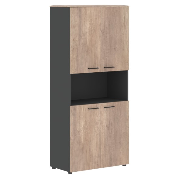 Шкаф с 2-мя комп-ми глухих малых дверей и топом JHC 85.4 856х452х1949 JAY в Ноябрьске 