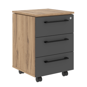 Тумба мобильная MMC-3D.A 465х450х652 MORIS TREND