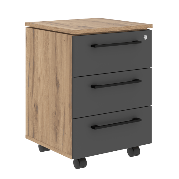 Тумба мобильная MMC-3D.A 465х450х652 MORIS TREND в Ноябрьске 