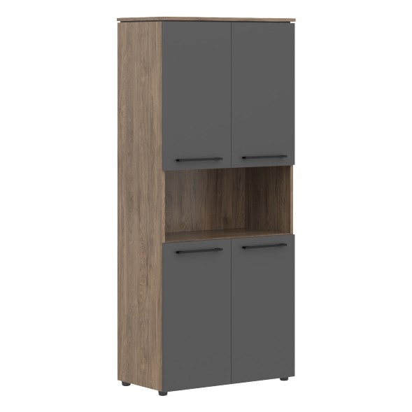 Шкаф с 2-мя комплектами глухих малых дверей MHC 85.4 854х423х1956 MORRIS в Ноябрьске 