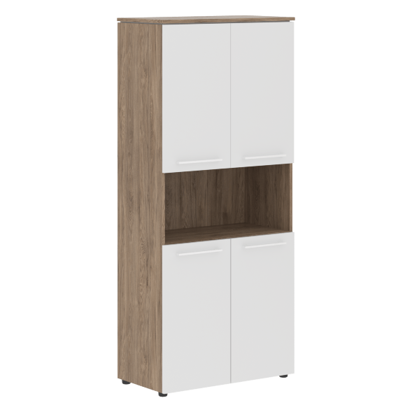 Шкаф с 2-мя комплектами глухих малых дверей MHC 85.4 854х423х1956 MORRIS в Ноябрьске 