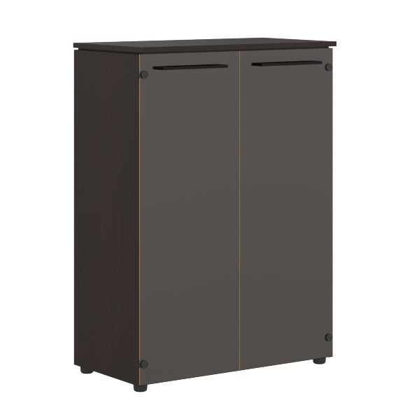 Шкаф со стеклянными дверьми MMC 85.2 854х423х1188 MORRIS TREND